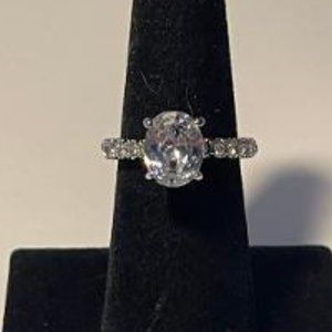 Crystal Gemstone Fashion Ring SZ 7 NEW